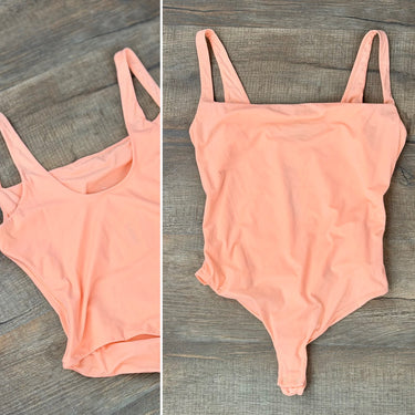 Skims Peach Bodysuit, 2XLarge