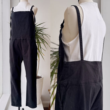 Base Range Black Overalls, Small