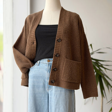 Not Monday Wool Cashmere Cardigan, XSmall