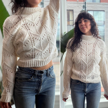 IRO Ivory Lovey Wool Blend Sweater, XSmall