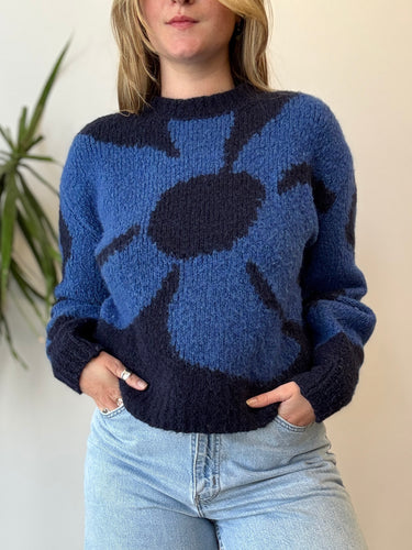 Paloma Wool Hana Navy Sweater, Small