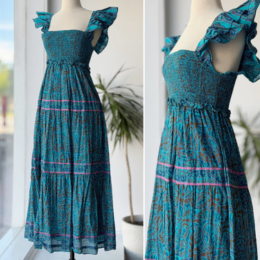 Cleobella Marilyn Dress in Zuri Block Print, Medium