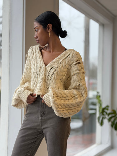 Ulla Johnson NWT Lilo Cardigan in Creme - retail 625, Medium