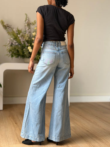 Closed Light Wash Wide Leg Jeans, 23