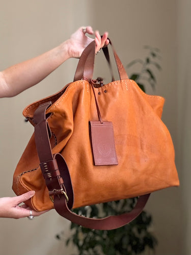 Henry Cuir Parenthese Large Shoulder Bag