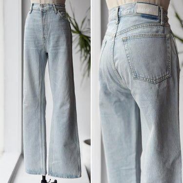 Re/Done 90's High Rise Loose Lightwash Jeans, 29