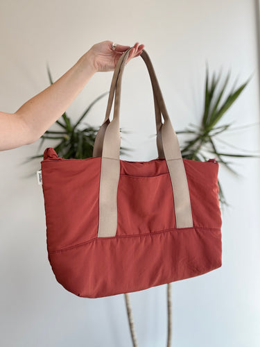 Allbirds Red Puff Tote