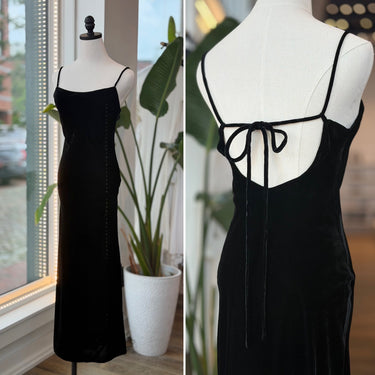 Rhode NWT Jemima Velvet Dress in Black , 0