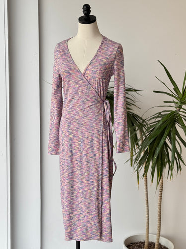 Lisa Says Gah NWT Berry Wrap Dress, Medium