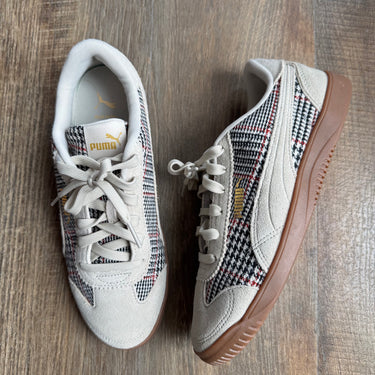 Puma Club 5v5 Lux Plaid Sneakers, Men's 9