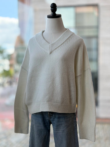 Abercrombie & Fitch Ivory Neck Sweater, XSmall
