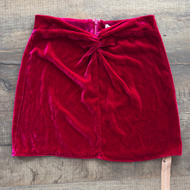 Reformation NWT Harri Skirt In Rhubarb, 2