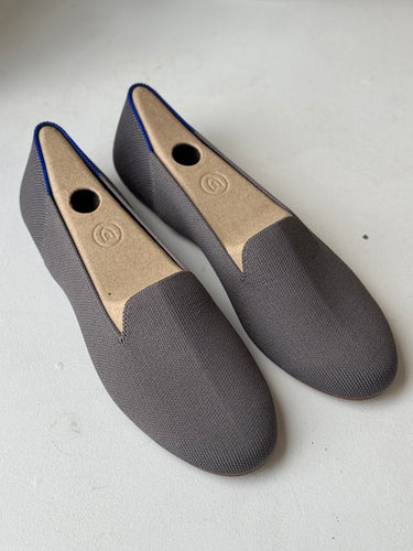 Rothy's Gray Flats, 8.5