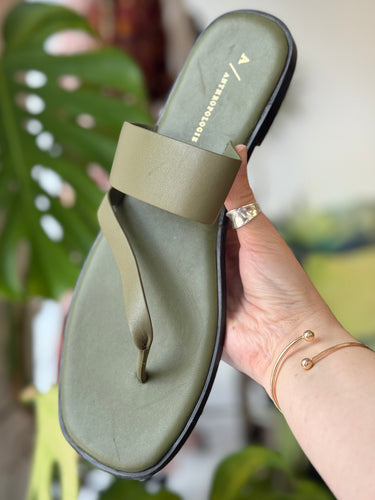 Anthropologie Olive Sandals, 11