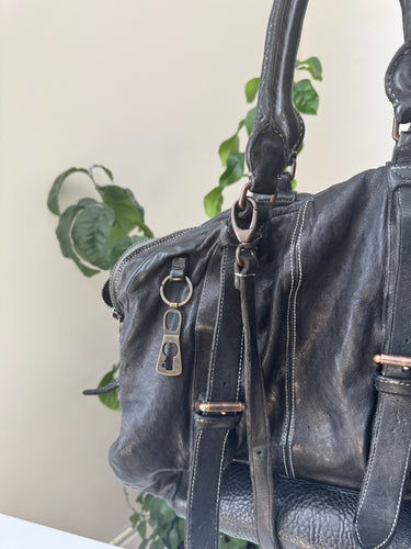 Benheart Italian Leather Given Travel Bag - retail 990