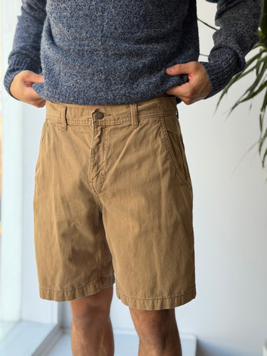 Banana Republic Camel Surplus Twill Shorts, Men's 33