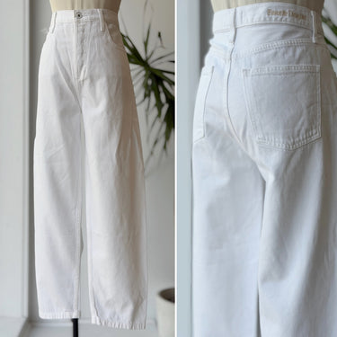 Favorite Daughter NWT The Nikki Mid Rise Barrel Jeans in Whistler White, 27
