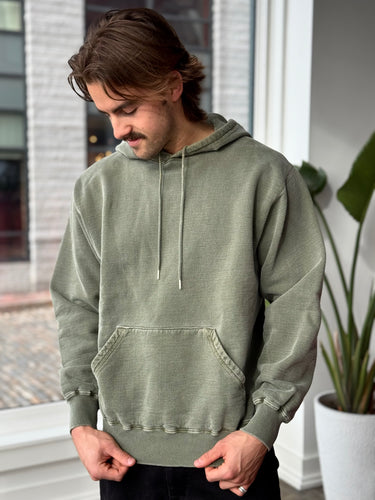 Redwood Classics Green Hoodie, Men's Medium