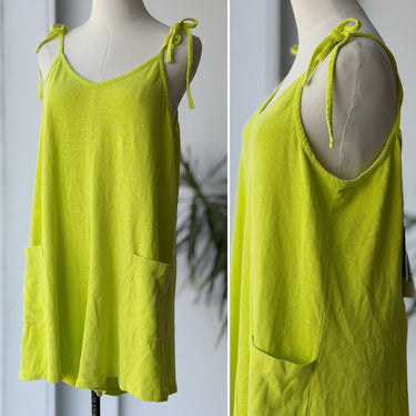 Jungmaven NWT Neon Yellow Romper, XS/S