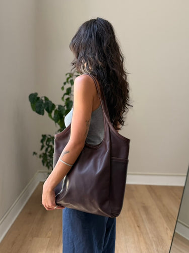 Rough & Tumble Large Minimal Tote in Pure Earth