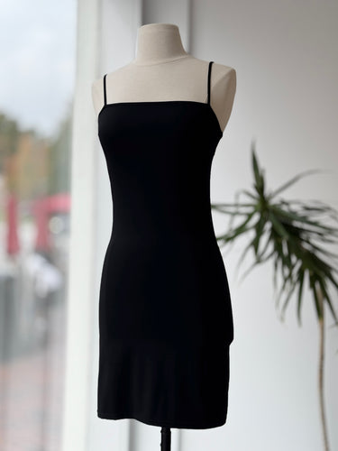 Favorite Daughter Black Slip Mini Dress, 6