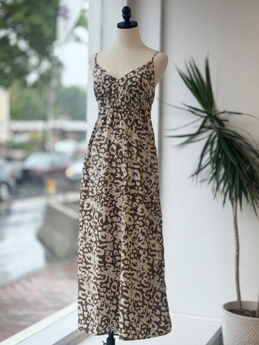 Rails Justine Dress in Sepia Cheetah, XS