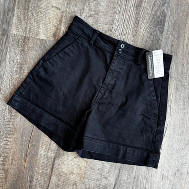 Everlane Black High Rise Shorts, 6