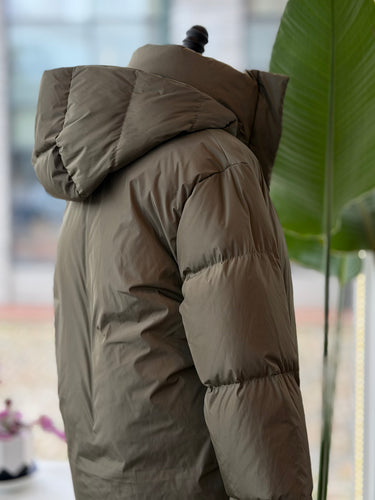 Jenni Kayne Green Resistant Down Puffer Jacket- AS IS , XXSmall