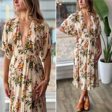 Reformation NWT Karen Wrap Dress, XSmall