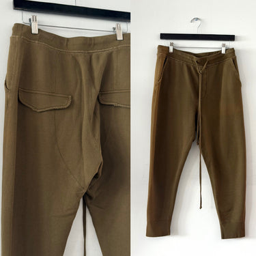Tribeca Design Studio Green Cropped Sweatpants AS IS , Small