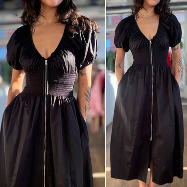 La Ligne Black Celina Dress, XSmall