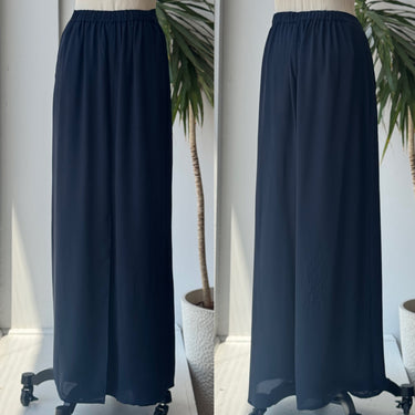 The Frankie Shop NWT Merit Front Split Pants in Navy , Small