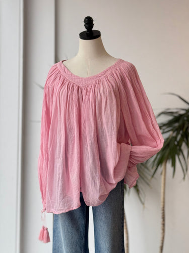 The Great The Artist Pink Gauze Top, fits Large