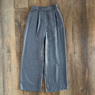 Maeve NWT Shimmer Gray Pants, 0