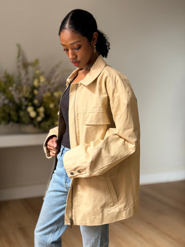 Favorite Daughter Margaret Jacket in Beige, Large