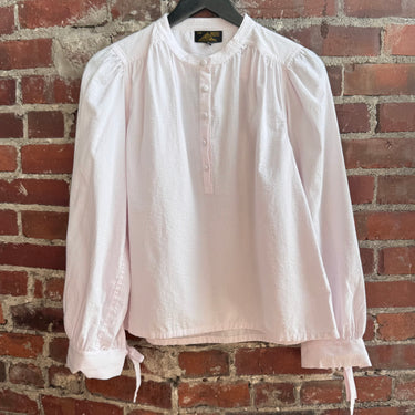 Le Mont St Michel Pink Pinstripe Blouse, 36
