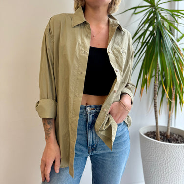 Mijeong Park Sage Oversized Shirt, XSmall