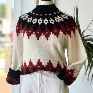 Pistola NWT Astrid Fair Isle Sweater retail 198, XSmall