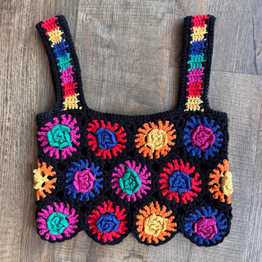 Farm Rio Crochet Tank, XSmall