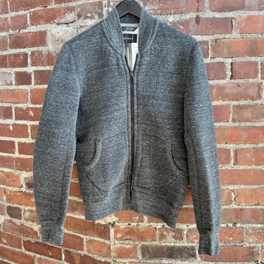 Wings + Horns Full Zip Sweater Jacket, Men's Small