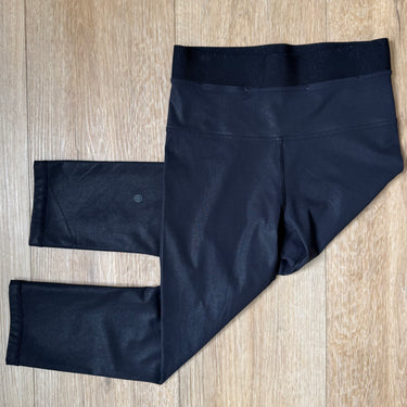 Lululemon Black Capri Leggings, 6