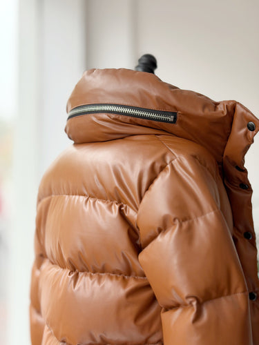 SAM. Vegan Leather Isabel Down Jacket, XSmall
