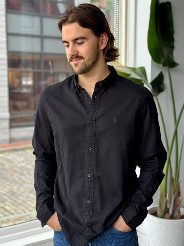 All Saints Azur LS Shirt, Men's XXLarge