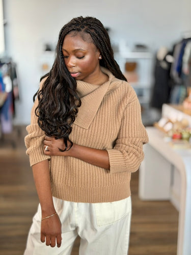 Thinking Mu Suar Knitted Sweater, Medium