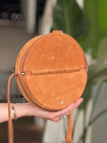 Rachel Comey Baan Suede Circle Bag- AS IS