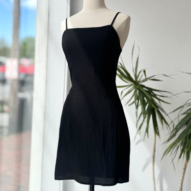 Reformation Black Mini Dress, 6