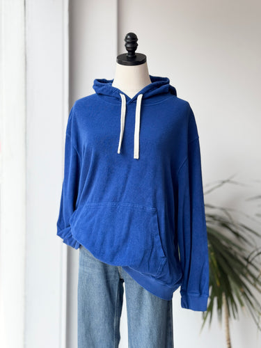 Hartford Cobalt Terrycloth Hoodie, 4/Large