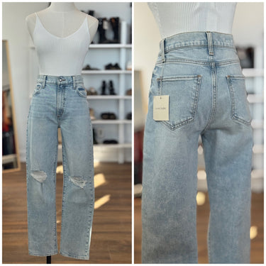 Favorite Daughter NWT Valentina Super High Rise Cigarette Ankle Jeans, 28