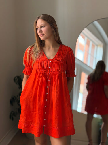 Sea New York NWT Zora Dress in Chili, xsmall