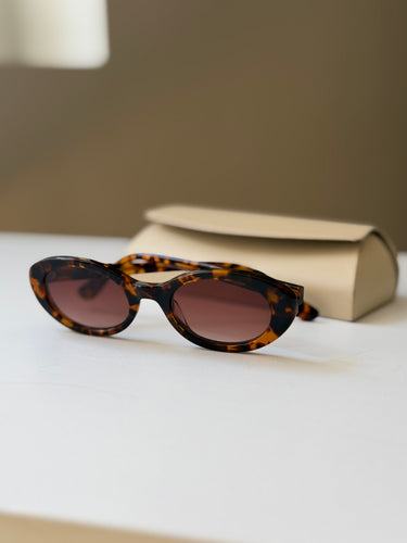 Madewell Oval Tortoise Sunglasses